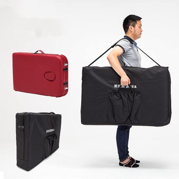 折りたたみ マッサージベッド 軽量 (アルミ 有孔) 低反発 長さ185×幅60