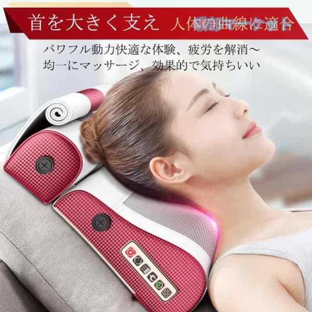 マッサージ器 最新発売 多機能マッサージ枕 マッサージ機 ネックマッサージ機 小型 電熱 全身 足 腰 背中 肩こり 限定セール 首もみ コンパクト プレゼント 敬老の日_3