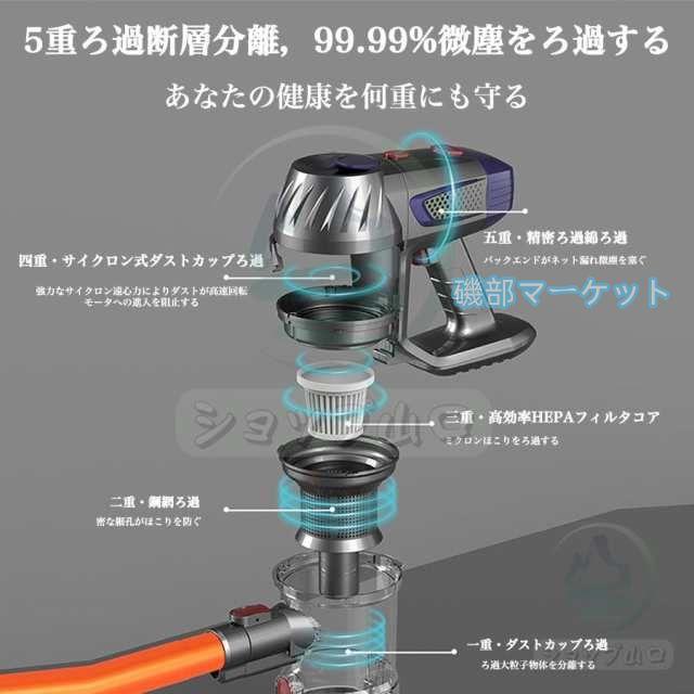 初売りセール 最新発売 新発売 掃除機 小型 コードレス 強力吸引 軽量