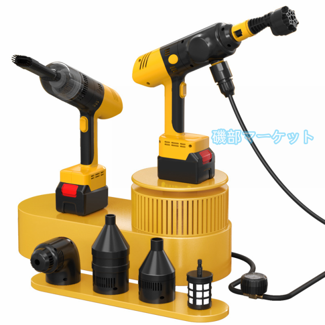 高圧洗浄機 最新発売 コードレス 充電式 多機能 電動空気入れ ブロワー