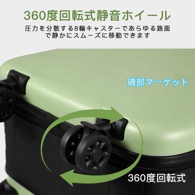 スーツケース 機内持ち込み 軽量 折りたたみ スーツケース 大容量 拡張収納 折り畳みキャリーケース 収納 省スペース ダブルキャスター 旅行 出張 修学旅行_14