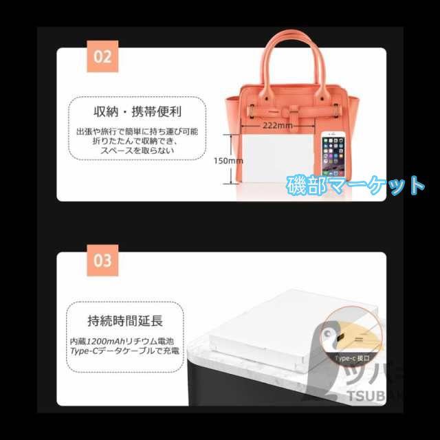 女優ミラー ledライト付き 卓上ミラー 10倍拡大鏡 8インチ USB充電式 高さ調整 多角度調整 無段階調光 おしゃれ 卓上鏡 ライト付き メイク鏡 化粧鏡 プレゼント