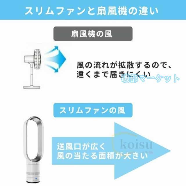扇風機 最新発売 dcモーター 羽なし リビング 小型 静音 おしゃれ 羽根のないファン 空気の循環 限定セール 花粉・ウイルス対策空気浄化 省エネ スマートリモコン 生活家電 予約機能_10