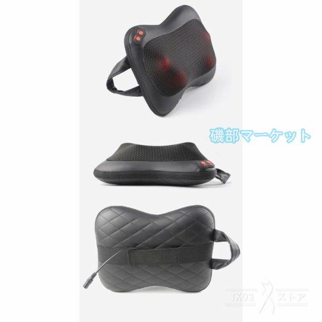 マッサージ器 最新発売 多機能マッサージ枕 頸椎マッサージャー 肩こり 全身 腰 背中 首マッサージ機 ネックマッサージャー 限定セール 車載 家庭用 マッサージ ギフト 敬老の日_15