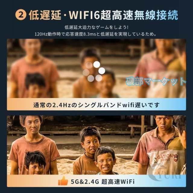 ゲームプロジェクター 最新発売 小型 天井投影 本体 家庭用 4K対応 高輝度 自動補正 Android 限定セール TV 11 10000lm 5G WiFi6 Bluetooth5.2 スピーカー内蔵 IOS 日本語説明書_5