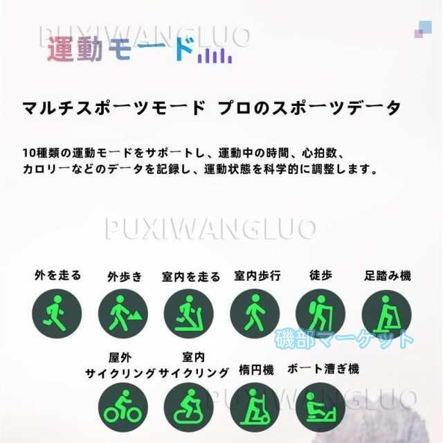 スマートウォッチ 最新発売 血糖 血圧測定 高精度 心電図 心拍数 睡眠管理 体温 限定セール 血中酸素 防水 歩数計 運動モード 誕生日_10