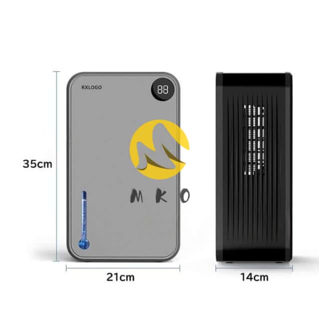 除湿機 小型 空気清浄機 除湿器 衣類乾燥 除湿乾燥機 コンプレッサー式 2.4L 強力 コンプレッサー 乾燥器 省エネ 大容量 家庭用 静音 リモコン ディスプレイ搭載