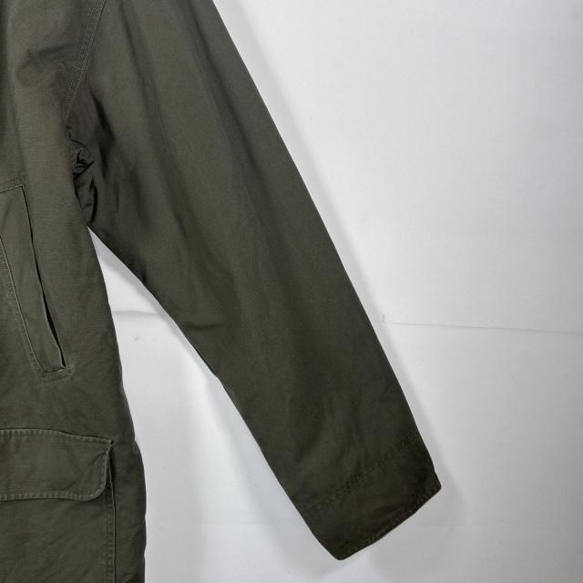 古着 00’s/00年代 エルエルビーン L.L.Bean ハンティングジャケット 襟コーデュロイ ビッグサイズ カバーオール XXL  カーキ メンズ