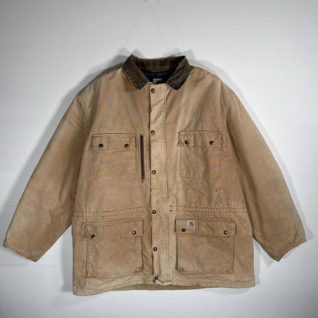 Carhartt ミシガンチョア Sダックジャケット カバーオール 裏地あり Carhartt ミシガンチョア Sダックジャケット カバーオール 裏地