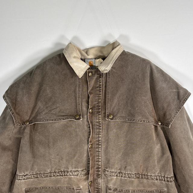 古着 カーハート Carhartt カバーオール ダックジャケット アンブレラ