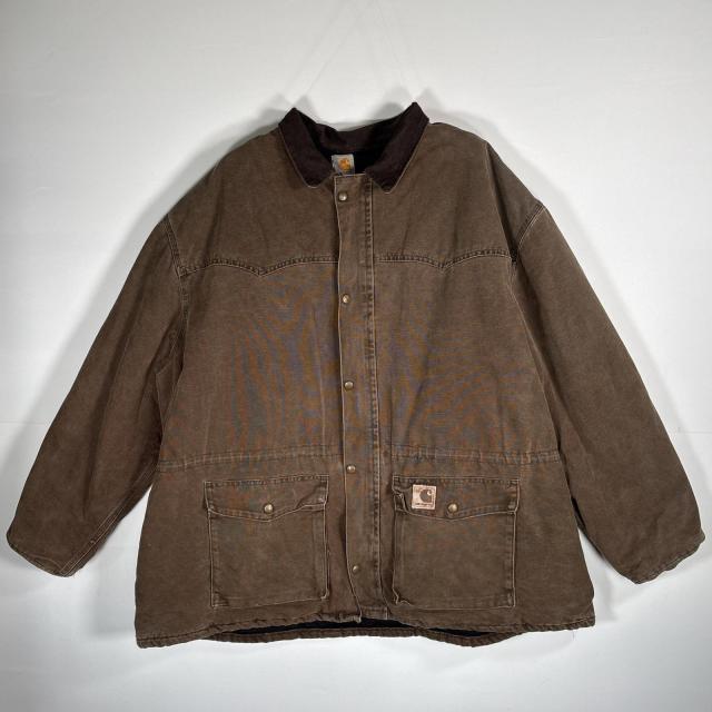 Carhartt ブラウン ロングジャケット 人気商品！ カーハート(Carhartt) ジャケット その他のメンズジャケット
