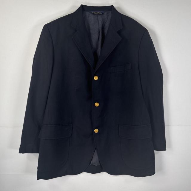 美品✨Brooks Brothers テーラード 紺ブレ USA製 L 金ボタン 未使用に近い☆超レア】ブルックスブラザーズ金ボタン紺ブレ