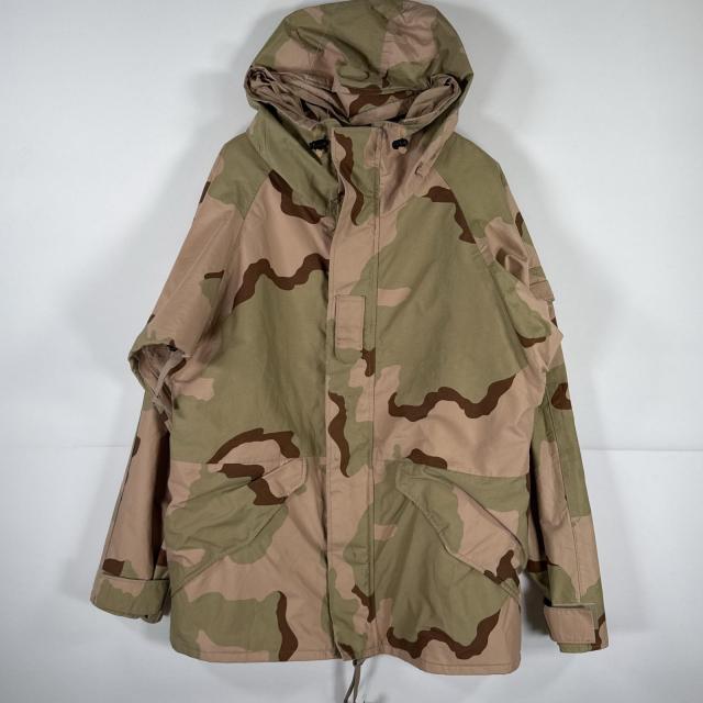 古着 ミリタリージャケット ECWCS GORE-TEX デザートカモ ゴアテックスパーカー 米軍 medium-long  ベージュ メンズ