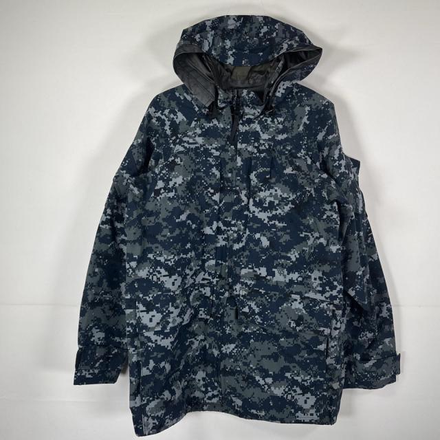 古着 ミリタリージャケット ECWCS GORE-TEX デジカモ ゴアテックスパーカー カモフラ 米軍 実物  small regular  ブルー メンズ