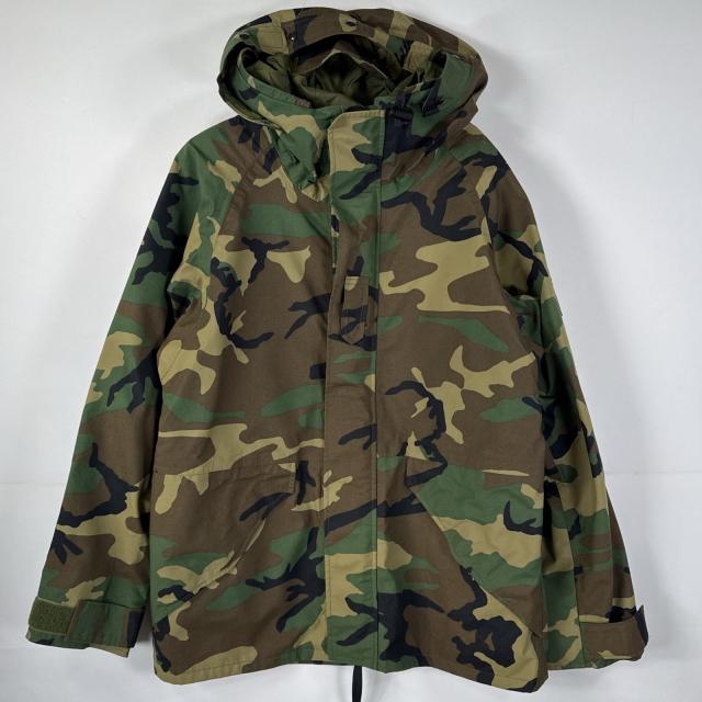 USA古着 90s/90年代 ヴィンテージ ミリタリージャケット ECWCS GORE-TEX ウッドランドカモ ゴアテックスパーカー 米軍 medium  regular