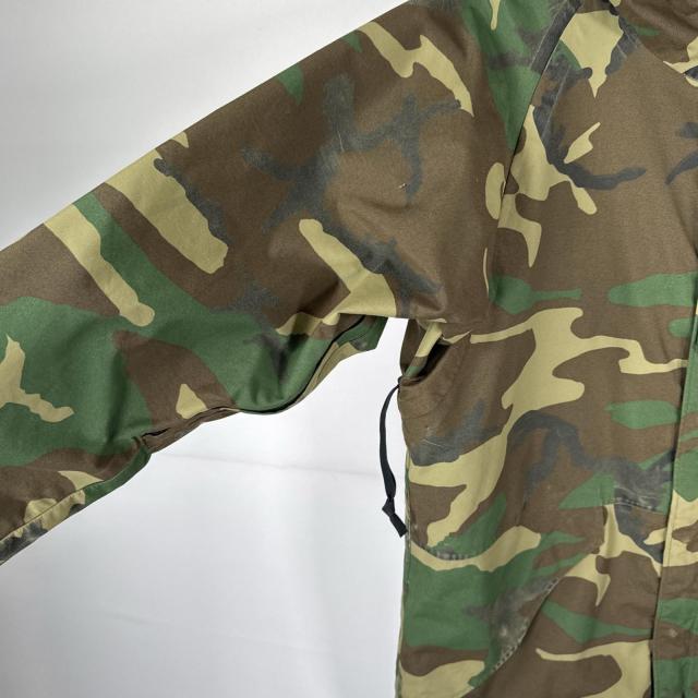 USA古着 90s/90年代 ヴィンテージ ミリタリージャケット ECWCS GORE-TEX ウッドランドカモ ゴアテックスパーカー 米軍 実物 medium long_4