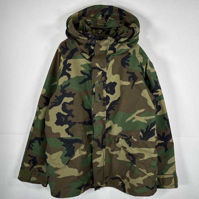 USA古着 90s/90年代 ヴィンテージ ミリタリージャケット ECWCS GORE-TEX ウッドランド ゴアテックスパーカー 実物 米軍 large regular