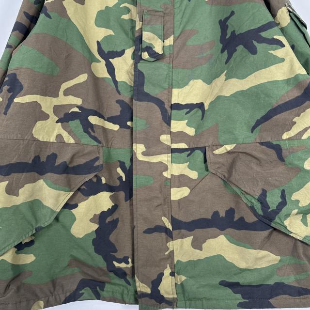 古着 ミリタリージャケット ECWCS GORE-TEX ウッドランドカモ ゴアテックスパーカー 米軍 実物 カモフラ 迷彩 Xlarge long_2