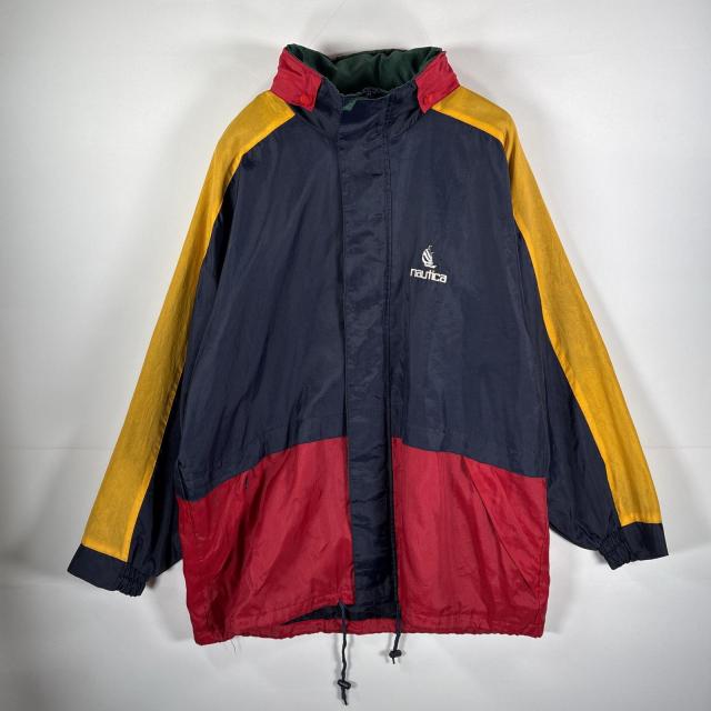 古着 90s/90年代 ノーティカ NAUTICA USA製 ナイロンジャケット 古着 90s/90年代 ノーティカ NAUTICA USA製 ナイロンジャケット