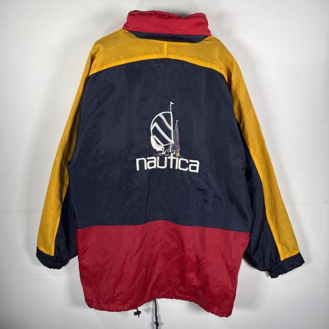 古着 90s/90年代 ノーティカ NAUTICA USA製 ナイロンジャケット 古着 90s/90年代 ノーティカ NAUTICA USA製 ナイロンジャケット