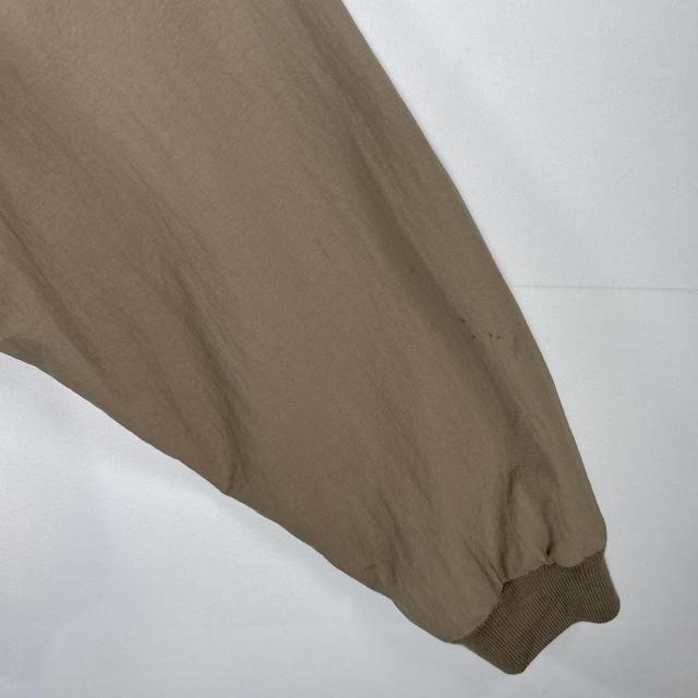 古着 80s/80年代 ヴィンテージ エルエルビーン L.L.Bean スイングトップ ハリントンジャケット 裏地チェック L  ベージュ メンズ