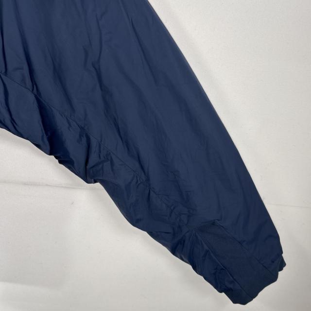 古着 ザ・ノースフェイス THE NORTH FACE ナイロンジャケット フーディー 中綿 フルジップ プリマロフト サミットシリーズ M ネイビー_3