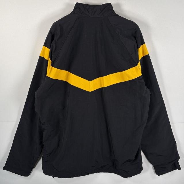 古着 ミリタリー  ミリタリージャケット APFU  U.S.ARMY 裏地メッシュ トレーニングジャケット ワンポイントロゴ LARGE LONG  ブラック