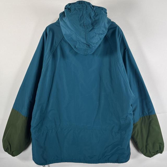 古着 70s〜80s/70年代〜80年代 ヴィンテージ エルエルビーン L.L.Bean アノラックパーカー チロリアン  ブルー系 マルチカラー メンズ