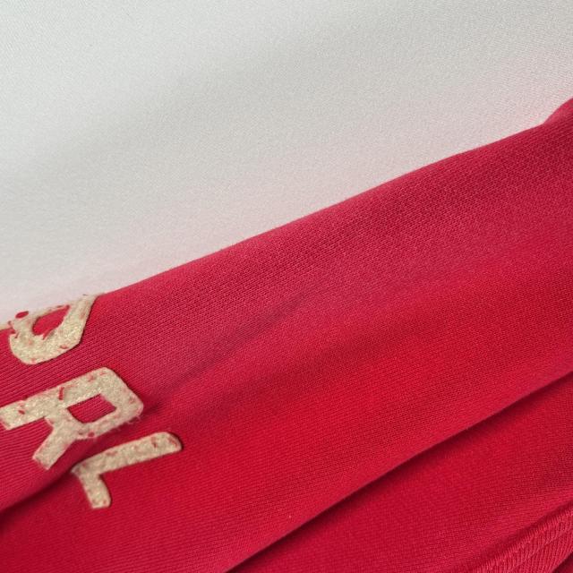 古着 ポロ・ラルフローレン POLO RALPH LAUREN バーシティジャケット 大きいサイズ スウェット スタジャン ワッペン XXL  レッド メンズ_6