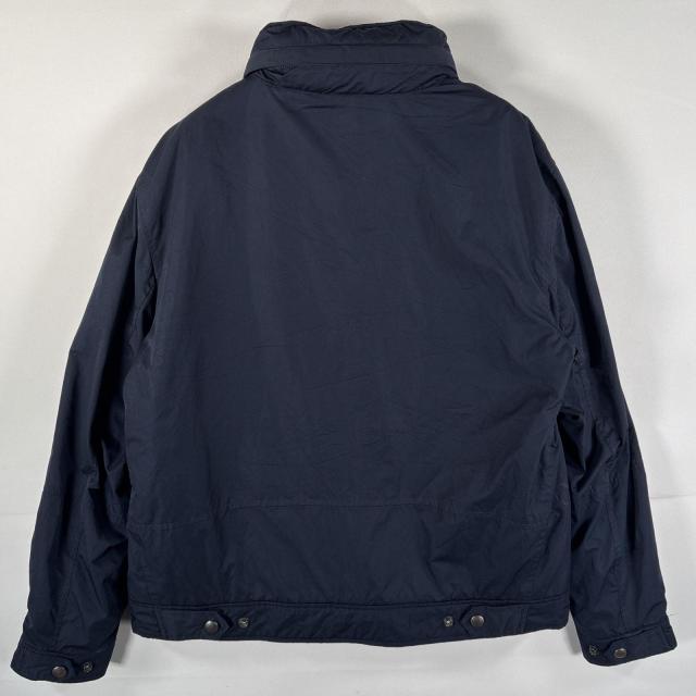 古着 90s/90年代 ポロバイラルフローレン Polo by Ralph Lauren ナイロンジャケット ブルゾン フリースライナー L ネイビー メンズ_5