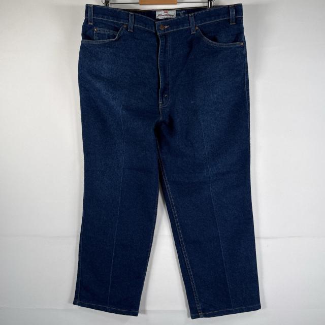 古着 90s/90年代 ヴィンテージ リーバイス Levis USA製 デニムパンツ 540 テーパード ストレッチ インディゴ センタープレス  ブルー