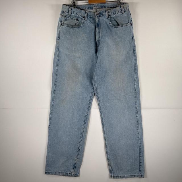 古着 90s/90年代 リーバイス Levis USA製 デニムパンツ 569 ジーパン 大きいサイズ ジップフライ ビッグ ストレート w38 L34 ブルー