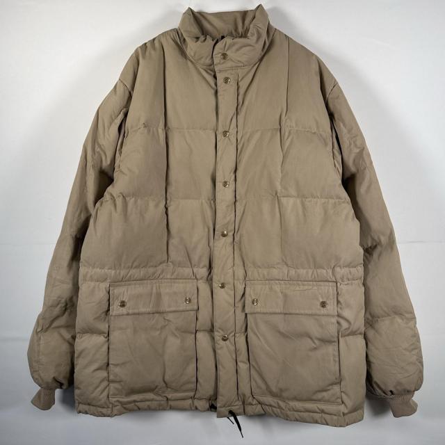 古着 70s/70年代 ヴィンテージ エディーバウアー Eddie Bauer USA製 ジャケット プレミアム グースダウン 黒タグ 金タグ 2XL ベージュ