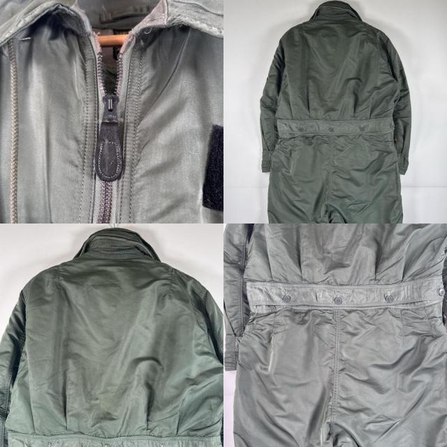 古着 50s/50年代 ヴィンテージ つなぎ ミリタリー 米軍 実物 ジャンプ