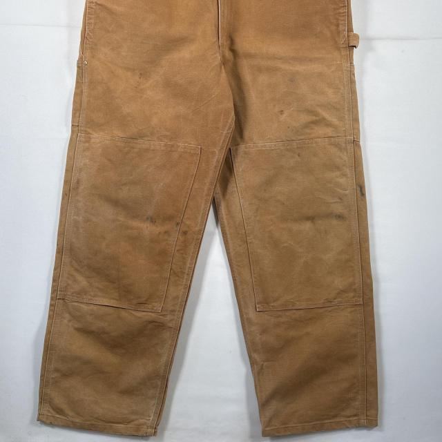古着 カーハート Carhartt オーバーオール ダック ダブルニー 作業着
