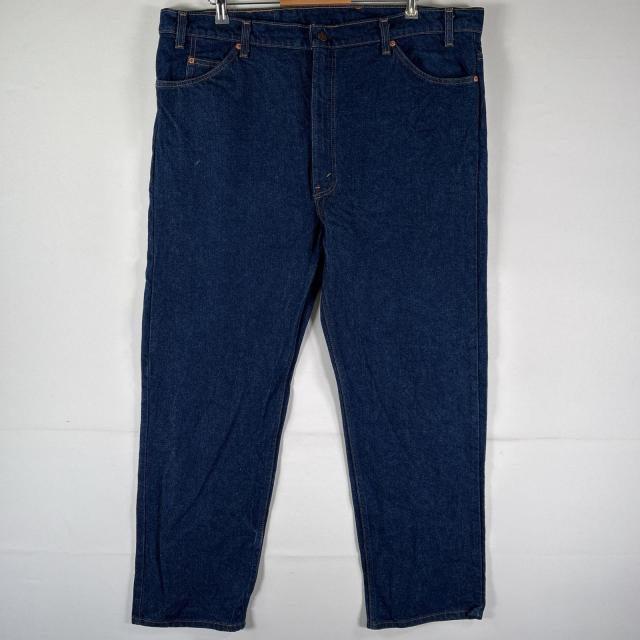 古着 リーバイス Levis USA製 デニムパンツ 505 ストレート オレンジタブ 大きいサイズ ジーパン ジーンズ  w44 L30 インディゴブルー