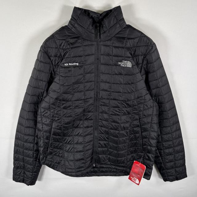 古着 ザ・ノースフェイス THE NORTH FACE キルティングジャケット 中綿ジャケット タグ付きデッドストック フルジップ L  ブラック