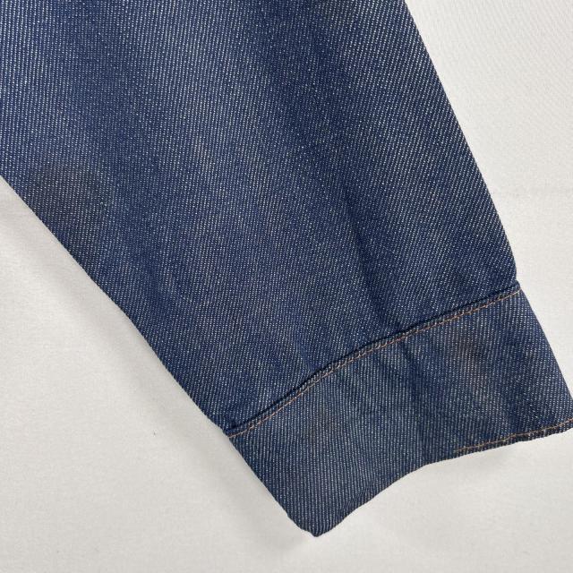 古着 70s/70年代 ヴィンテージ ジェーシーペニー JC Penney デニムジャケット バットダイデニム スナップボタン 濃紺 メンズ_5