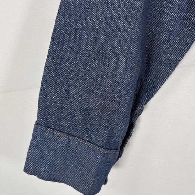 古着 70s/70年代 ヴィンテージ ジェーシーペニー JC Penney デニムジャケット バットダイデニム スナップボタン 濃紺 メンズ_7