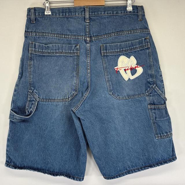FUBU - 古着 フブ FUBU ショートパンツ デニム ペインターパンツ