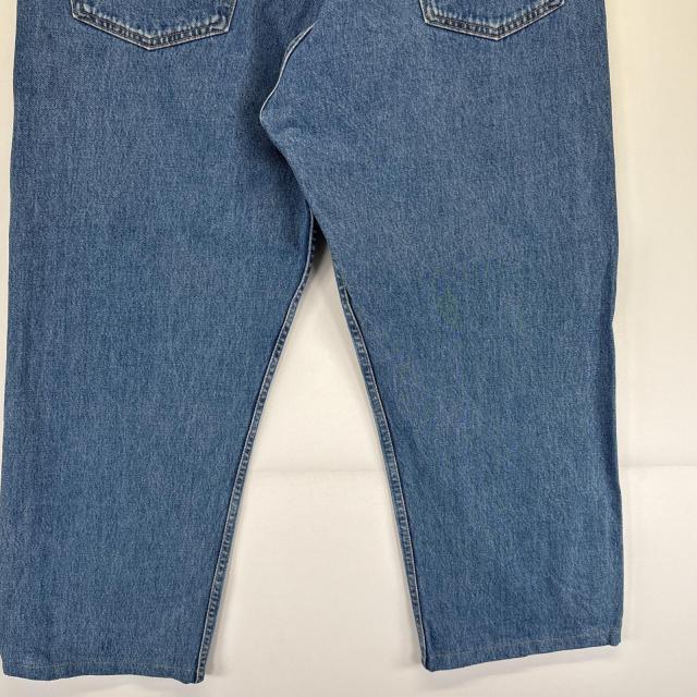 古着 リーバイス Levis USA製 デニムパンツ 501 ストレート 5ポケット ジーンズ ジーパン 大きいサイズ ボタンフライ w42 L36 ブルー_7