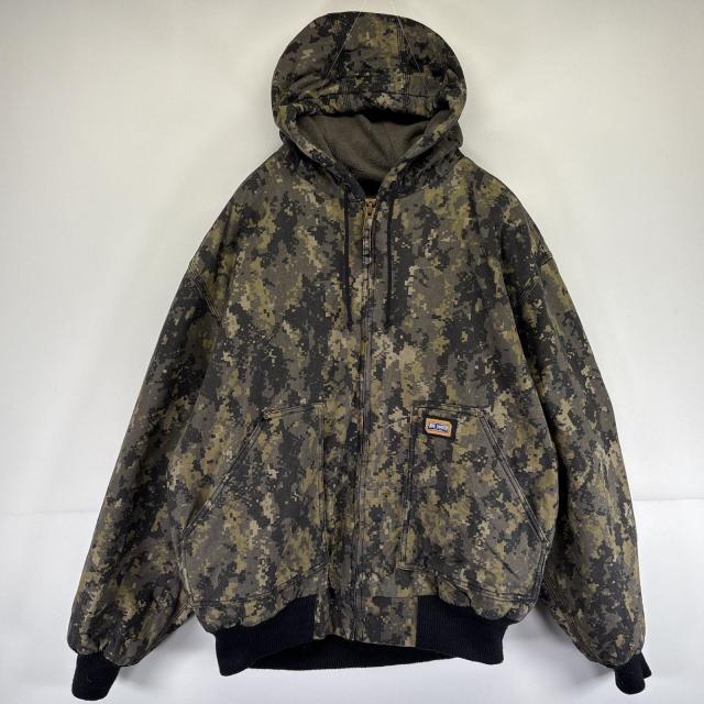 BIG SMITH デジタルカモアクティブジャケット　短丈 古着 ビッグスミス Big Smith ワークジャケット アクティブ