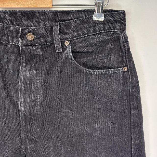 古着 90s/90年代 リーバイス Levis USA製 デニムパンツ ブラックデニム
