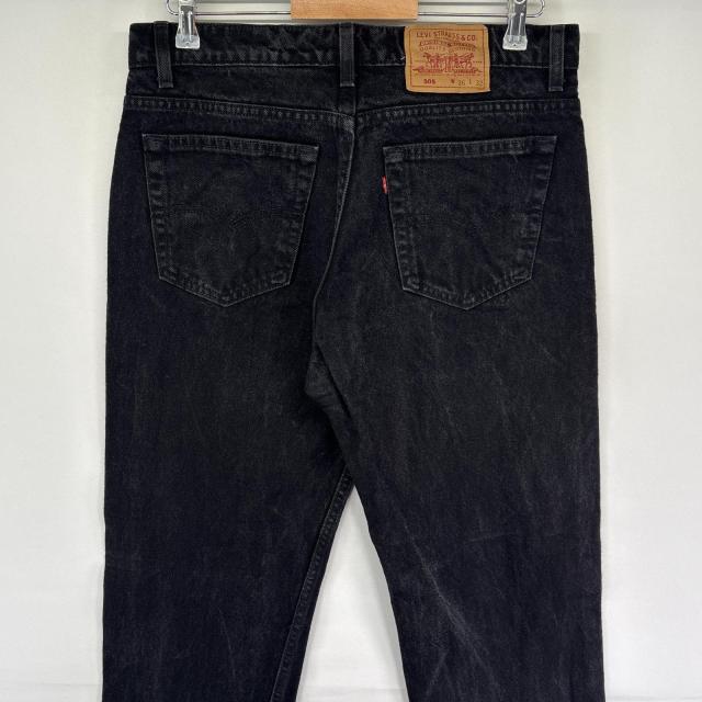 古着 90s/90年代 リーバイス Levis USA製 デニムパンツ ブラック