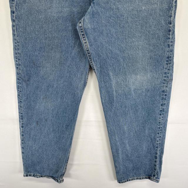 古着 リーバイス Levis USA製 デニムパンツ 550 テーパード 5ポケット ジーンズ ジーパン 色落ち ヒゲ w36 L30  ブルー メンズ 古着 リーバイス Levis USA製 デニムパンツ 550 テーパード 5ポケット