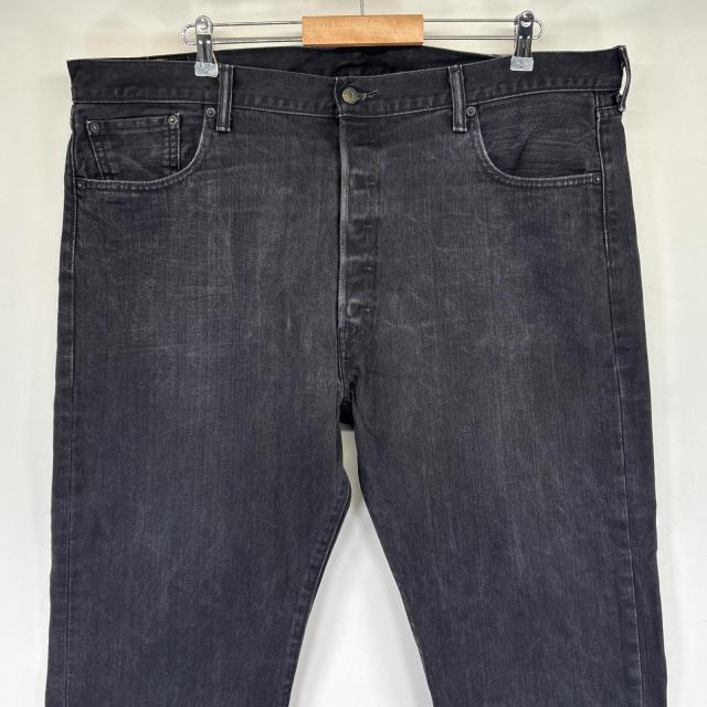 古着 リーバイス Levis デニムパンツ 501 ストレート 大きいサイズ ジーンズ ジーパン 5ポケット 長ズボン w44 L32  ブラック メンズ