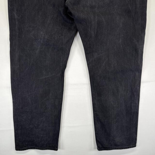 古着 リーバイス Levis デニムパンツ 501 ストレート 大きいサイズ ジーンズ ジーパン 5ポケット 長ズボン w44 L32  ブラック メンズ