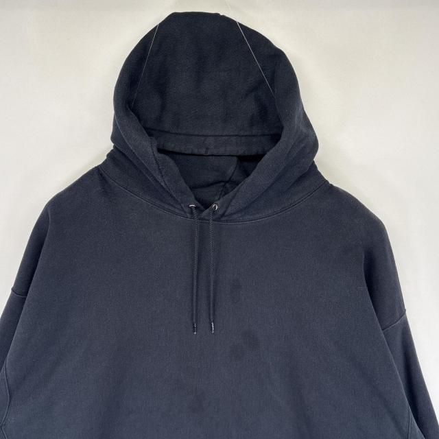 古着 チャンピオン Champion パーカー プレミアムリバースウィーブ 目無し スウェット フーディ 大きいサイズ XXXXL  ブラック メンズ_1