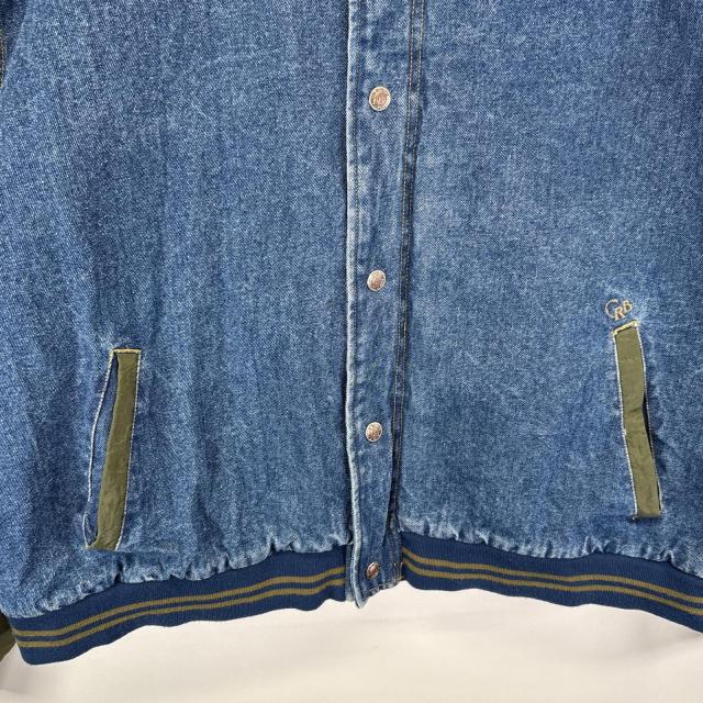 古着 CANYON RIVER BLVES デニムジャケット アワードジャケット