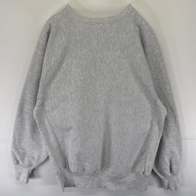 古着 90s/90年代 チャンピオン Champion USA製 スウェット リバースウィーブ トレーナー 三段プリント カレッジロゴ XXL  グレー 古着 90s/90年代 チャンピオン Champion USA製 スウェット リバース